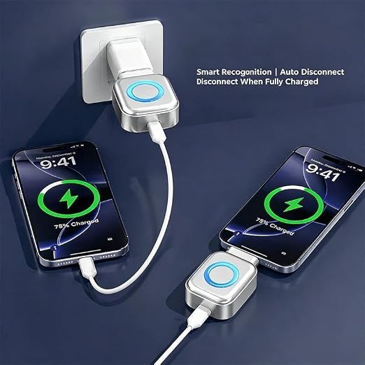 Automatic charging disconnect protector in use
