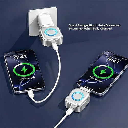 Automatic charging disconnect protector in use